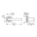 Grohe 402792431 Toilet Paper Holder Matte Black