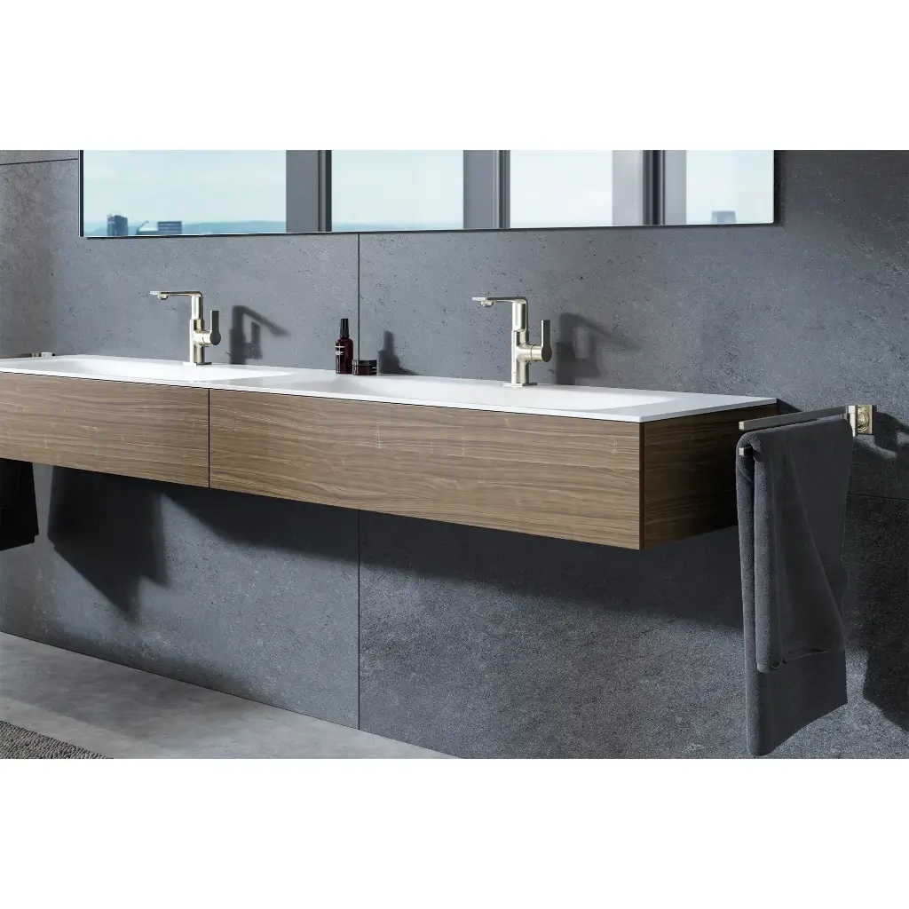 Grohe 40342En1 Double Towel Bar Brushed Nickel