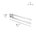 Grohe 40342En1 Double Towel Bar Brushed Nickel