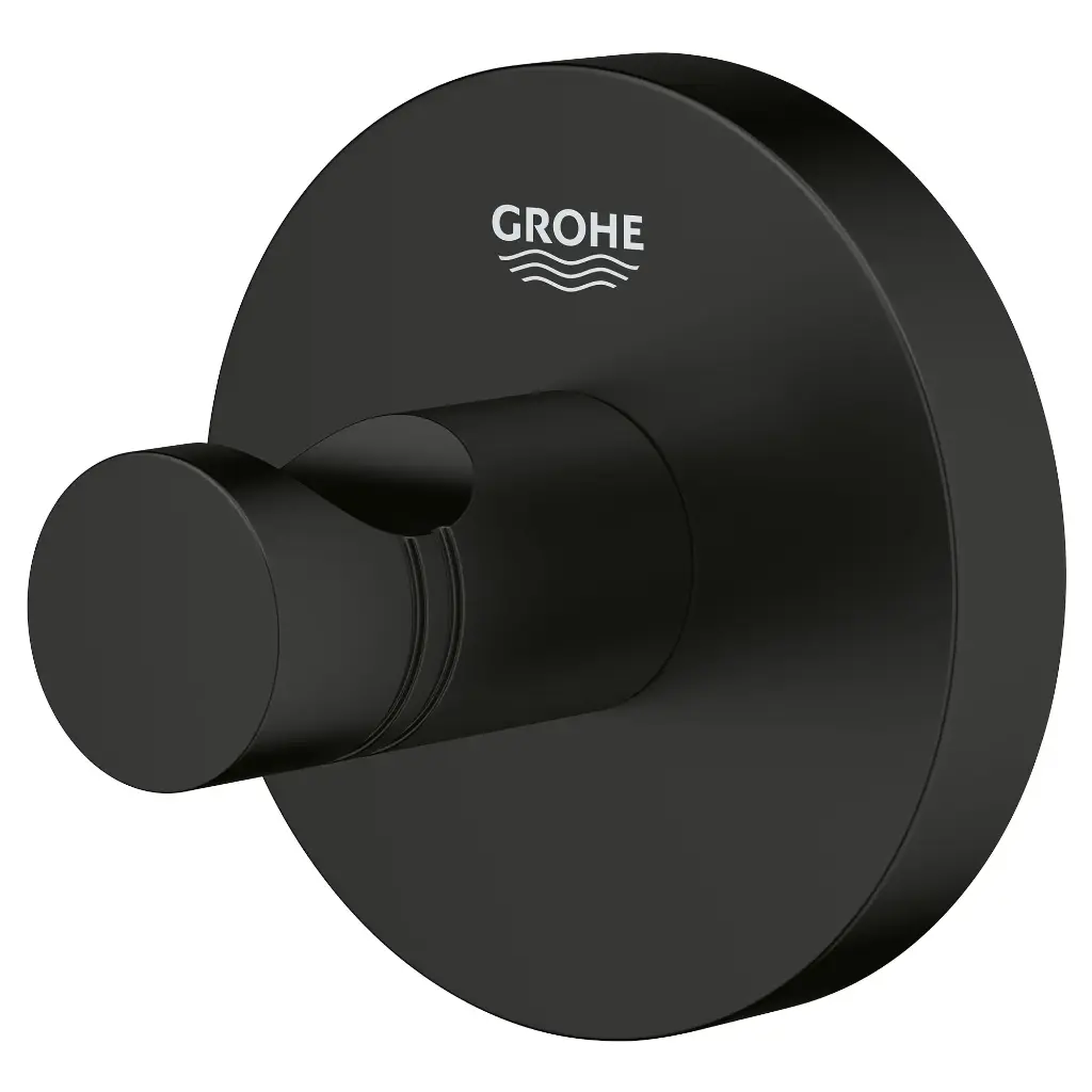 Grohe 403642431 Essentials Robe Hook Matte Black