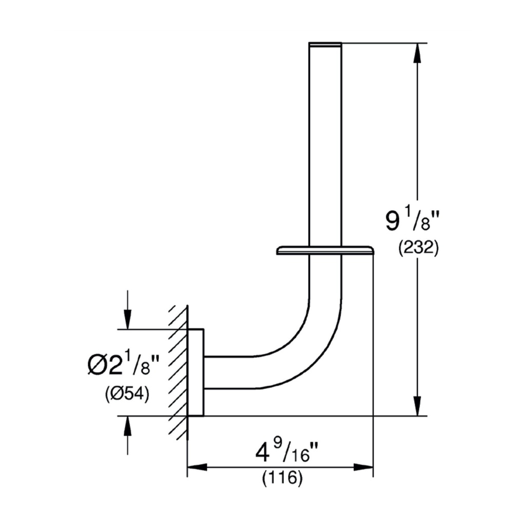 Grohe 403852431 Essentials Spare Paper Holder