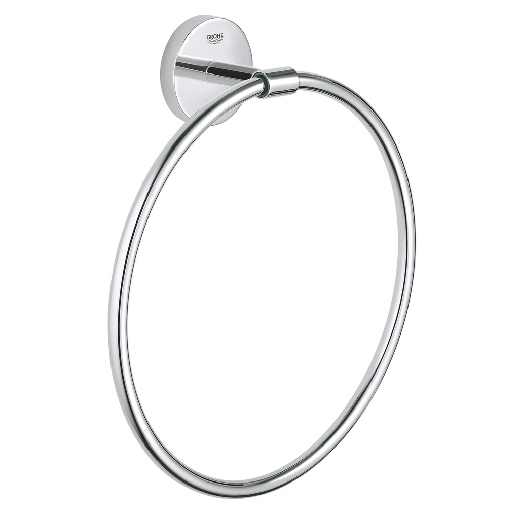 Grohe 40460001 Baucosmopolitan Towel Ring Grohe Chrome
