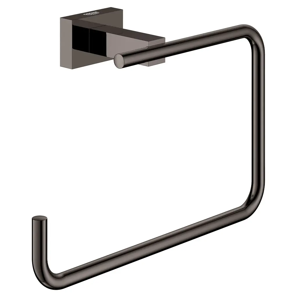 Grohe 40510A01 8" Towel Ring Hard Graphite