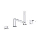 Grohe 29307003 Plus Four Hole Roman Tub Faucet Chrome 1