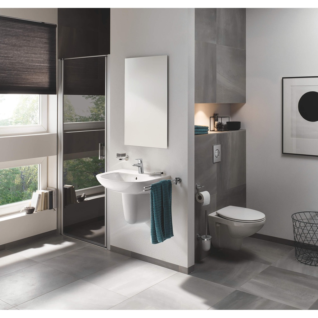 Grohe 40585001 Baucosmopolitan Holder F.Glass/Soap Grohe Chrome
