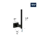 Grohe 40623EN1 Spare Paper Holder Brushed Nickel