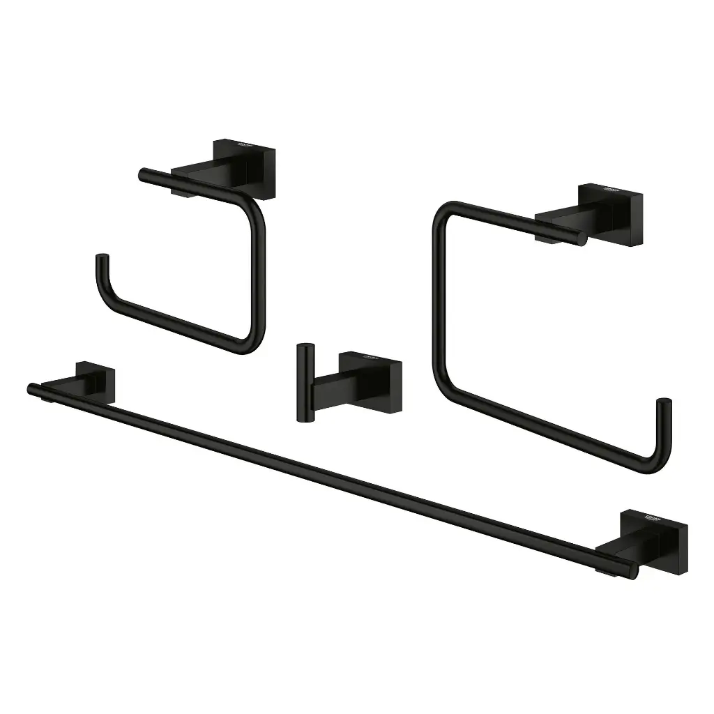 Grohe 407782431 4-In-1 Accessory Set Matte Black