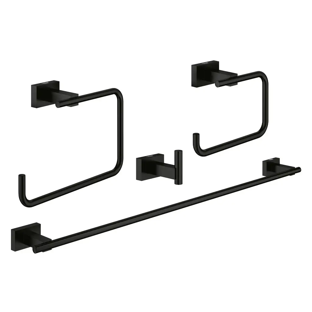 Grohe 407782431 4-In-1 Accessory Set Matte Black