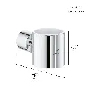 Grohe 40884En0 Atrio New Glass Holder Brushed Nickel