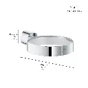 Grohe 40885En0 Atrio New Soap Holder Brushed Nickel