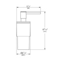 Grohe 40886000 Atrio New Soap Dispenser Chrome