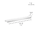 Grohe 40965En1 14 3/16" Shelf Brushed Nickel