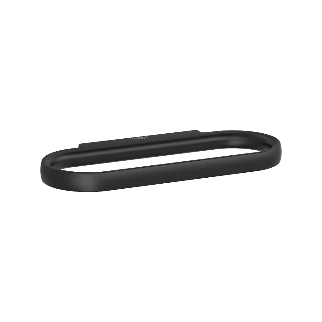Grohe 409722430 Towel Ring Matte Black
