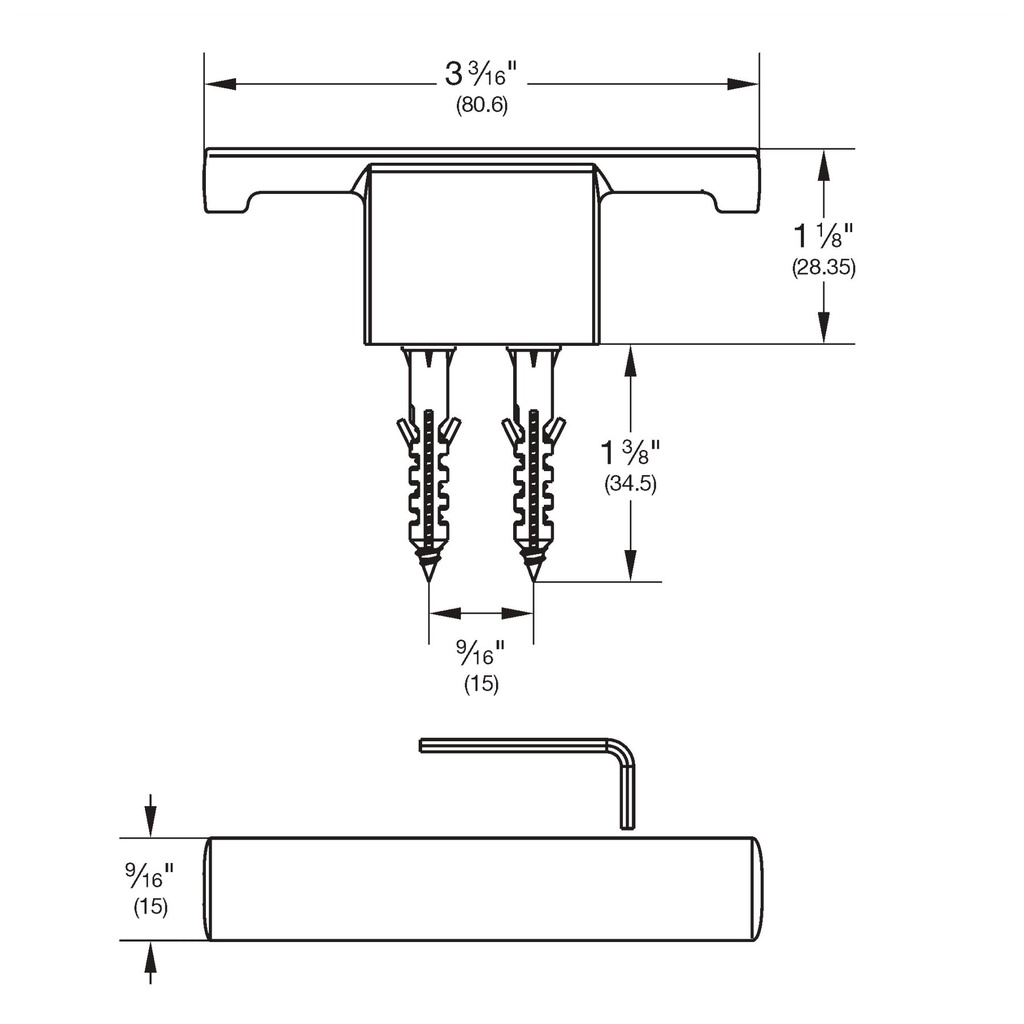 Grohe 409732430 Robe Hook Matte Black