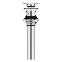 Grohe 48656000 Bathroom Sink Pop-Up Drain With Overflow Chrome