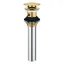 Grohe 48656GN0 Bathroom Sink Pop-Up Drain With Overflow Brushed Cool Sunrise