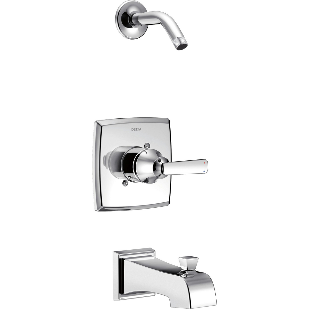 Delta T14464-LHD Ashlyn Tub Shower Trim Less Showerhead Chrome