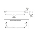 Delta 73524-SS Saylor 24" Towel Bar Stainless
