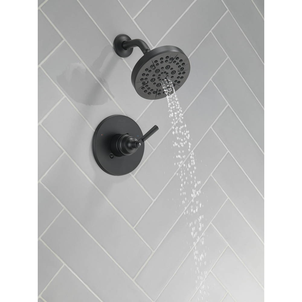 Delta T14235-BL Saylor Monitor 14 Series Shower Trim Matte Black