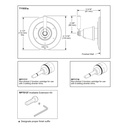Delta T11935-SS Saylor 6 Setting Diverter Trim Stainless