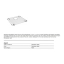 Franke CU18-36S Bottom Grid Cube