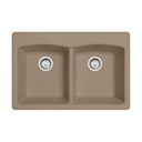 Franke EDOY33229-1-CA Elipse Drop In Dbl Oyster