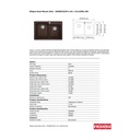 Franke EODB33229-1-CA Ellipse Granite Dual Mount Sink Double Espresso/ Mocha