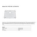Franke PS23-36S Wire Grid Professional Series