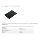 Franke SP-40S Soft Pad Cutting Board Cux-W Series