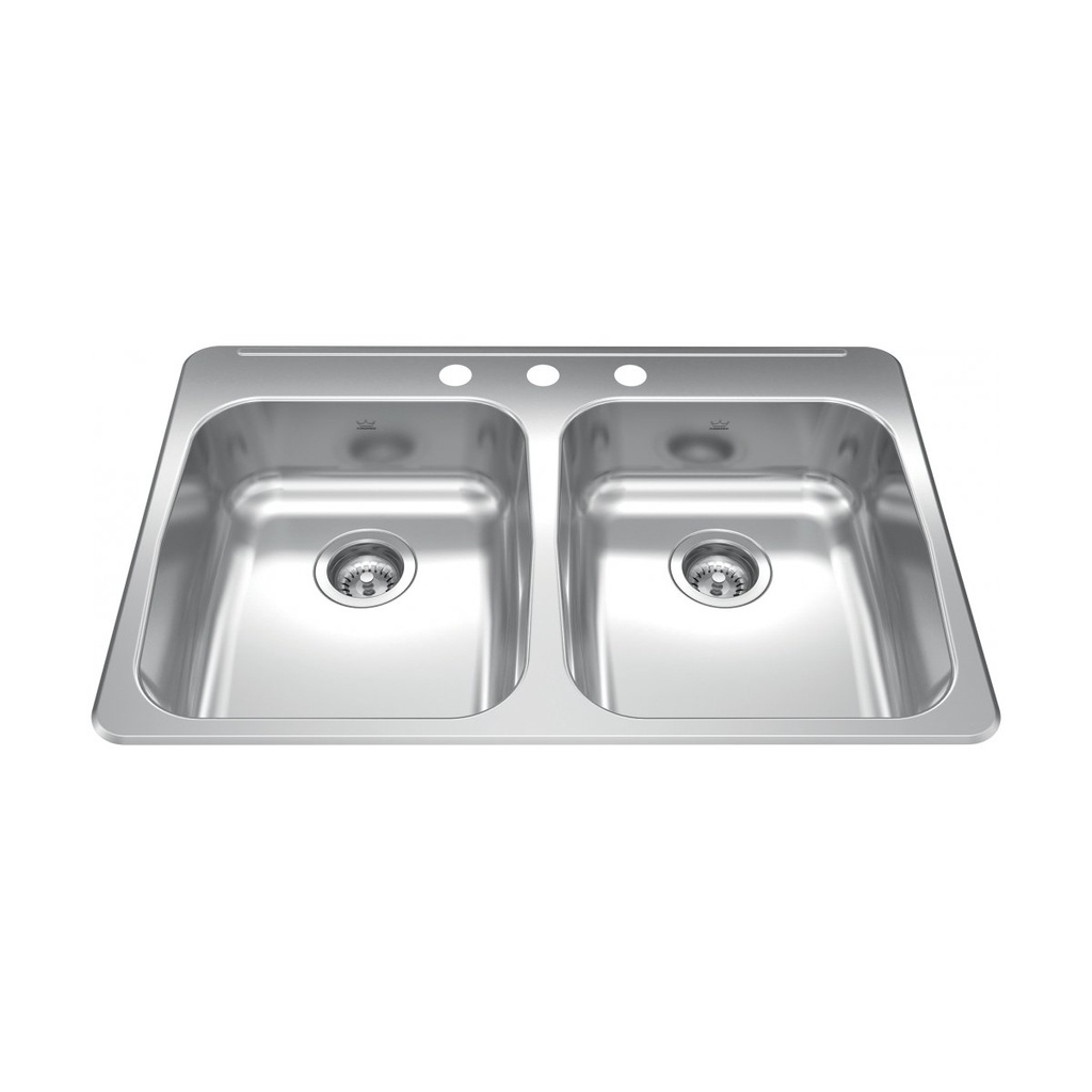 Kindred RDLA3322-55-3 Ada Drop In Sink
