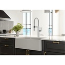 Blanco 402918 Ikon 33 Apron 1.75 Low Divide Volcano Gray