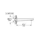 Grohe 13405003 Plus Tub Spout Chrome 4