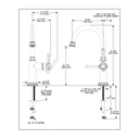 Brizo 61058LF-BLBNX Tulham Bar Faucet
