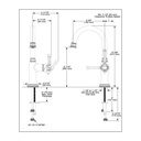 Brizo 61058LF-GLPG Tulham Bar Faucet