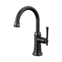 Brizo 61358LF-C-BLBNX Tulham Beverage Faucet 1L Matte Black / Black Onyx