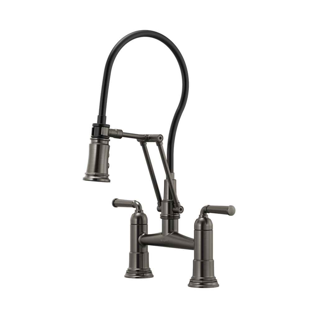 Brizo 62274LF-SL Rook Articulating Bridge Faucet