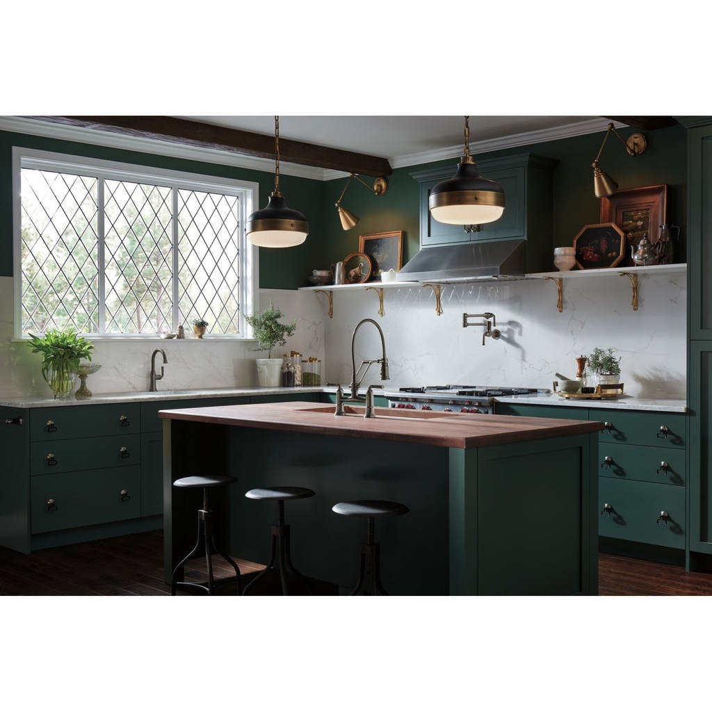 Brizo 62274LF-SL Rook Articulating Bridge Faucet