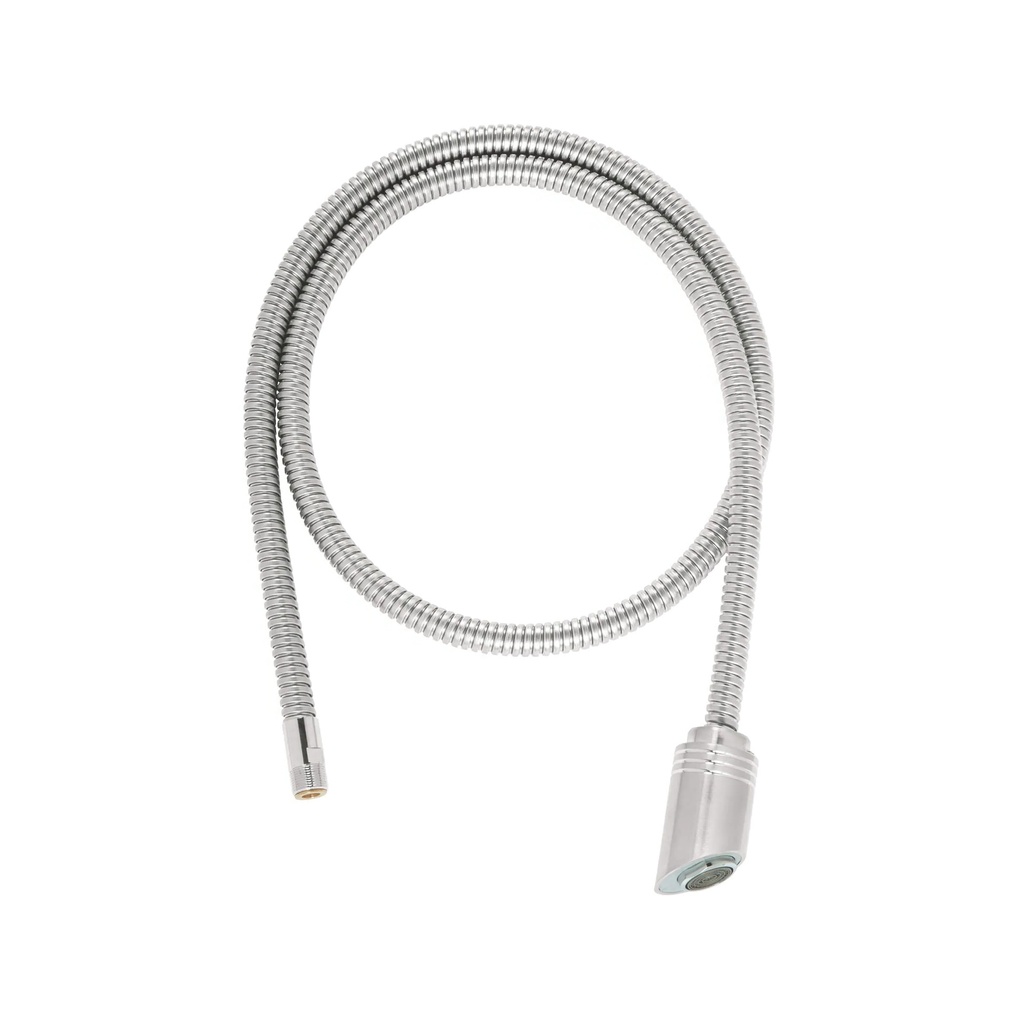 Grohe 46348SD0 Universal Extractable Shower Hose Real Steel 1
