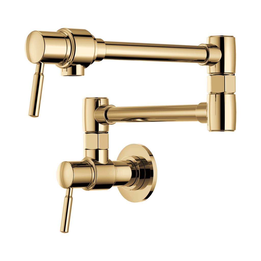 Brizo 62820LF-PG Contemporary Euro Pot Filler Wall Mount