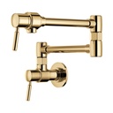 Brizo 62820LF-PG Contemporary Euro Pot Filler Wall Mount