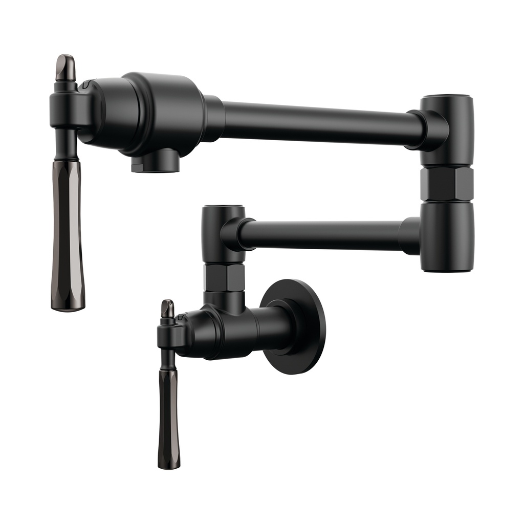 Brizo 62858LF-BLBNX Tulham Wall Mount Pot Filler 2L