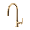 Brizo 63044LF-GL Litze Arc Spout Pull-Down Industrial Handle