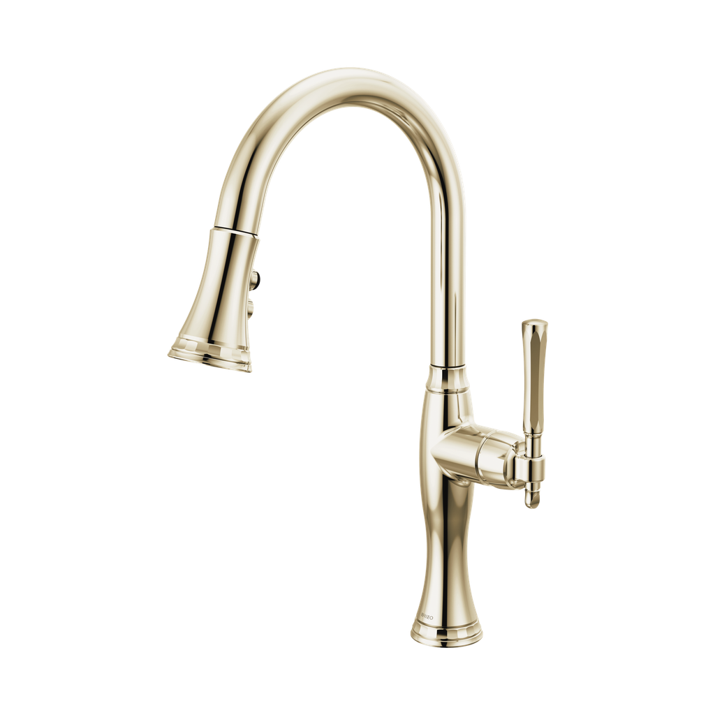 Brizo 63058LF-PN Tulham Pull-Down Kitchen Faucet