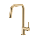 Brizo 63065LF-GLLHP Odin Square Pull-Down Kitchen Faucet