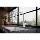 Brizo 63065LF-MWLHP Square Pull Down Kitchen Faucet