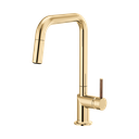 Brizo 63065LF-PGLHP Odin Square Pull-Down Kitchen Faucet