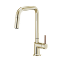 Brizo 63065LF-PNLHP Odin Square Pull-Down Kitchen Faucet