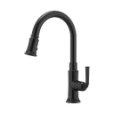 Brizo 63074LF-BL Rook Single Handle Pull-Down Kitchen Faucet