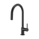 Brizo 63075LF-BLLHP Odin Arc Pull-Down Kitchen Faucet Matte Black (less handle)