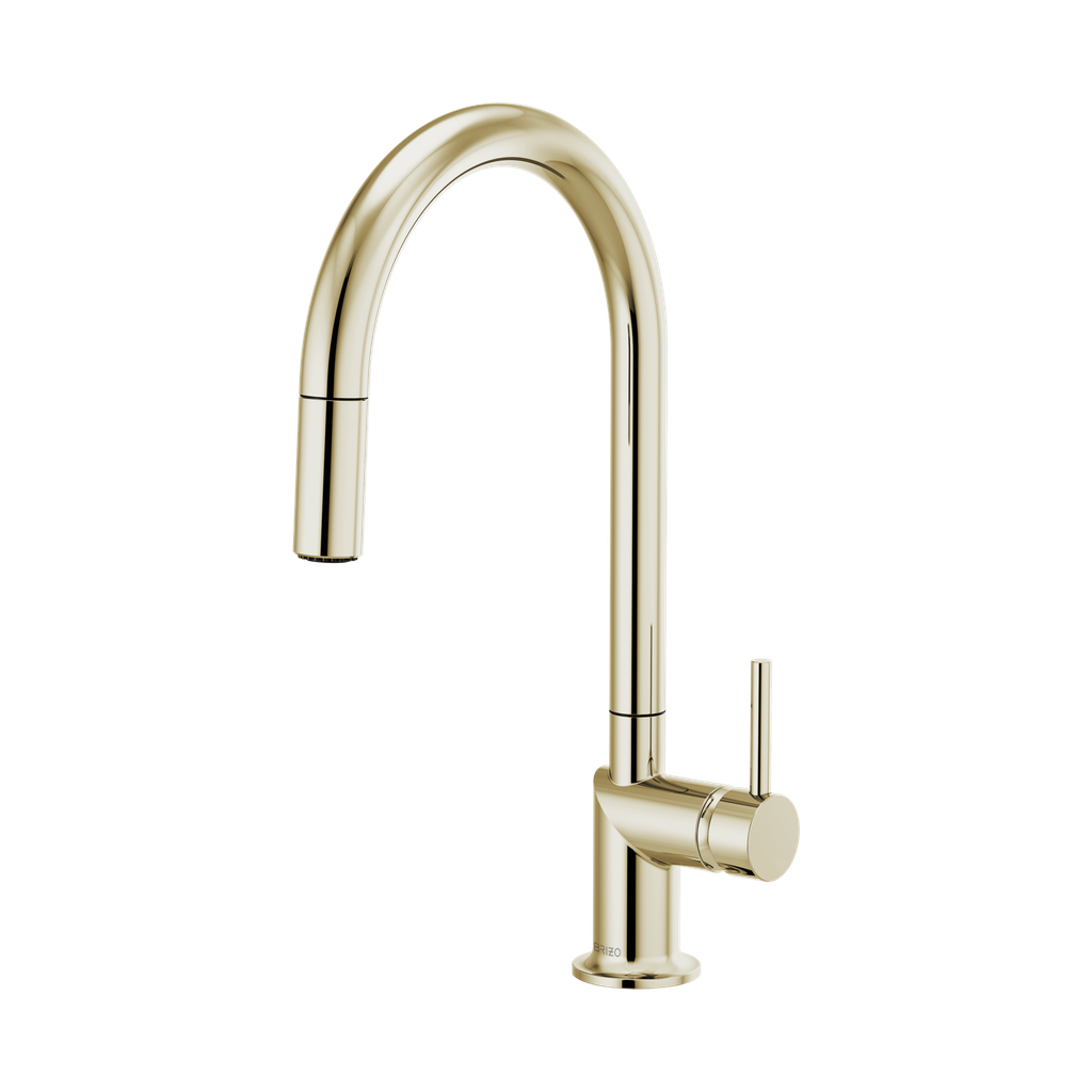 Brizo 63075LF-PNLHP Odin Arc Pull-Down Kitchen Faucet